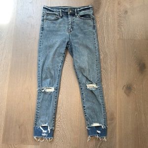 BDG Distressed Twig High Rise Jeans